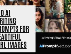 100 Ai Prompts for Beautiful Girl Image Free