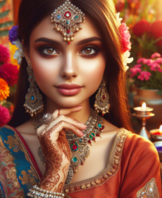 Beautiful Indian Girl Ai Prompt