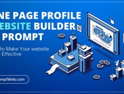 10+ One page profile Website builder AI Prompt – ChatGPT