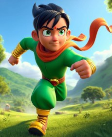 Ai Prompt for Cartoon Character – Chhota Bheem